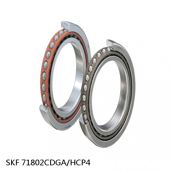 71802CDGA/HCP4 SKF Super Precision,Super Precision Bearings,Super Precision Angular Contact,71800 Series,15 Degree Contact Angle